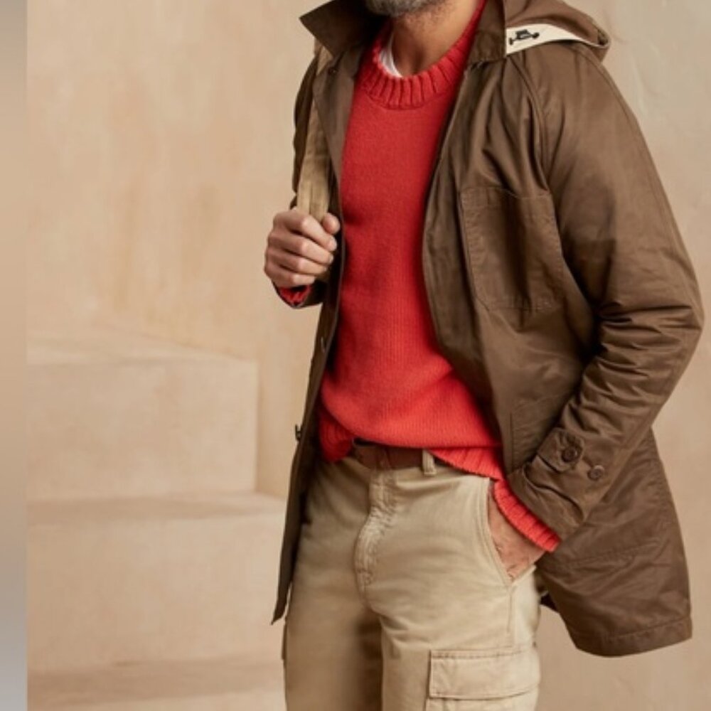 Banana Republic Men's Oversized M Organic Cotton Sweater